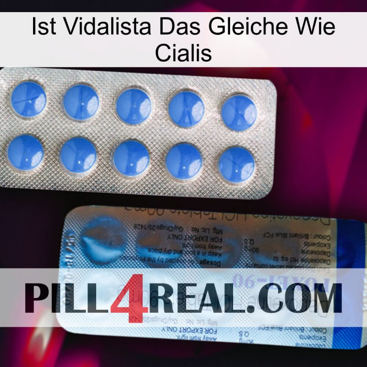 Is Vidalista The Same As Cialis 40